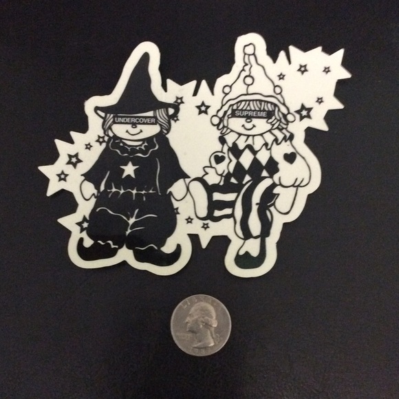 Supreme Undercover Clowns Sticker Rare - Picture 3 of 3